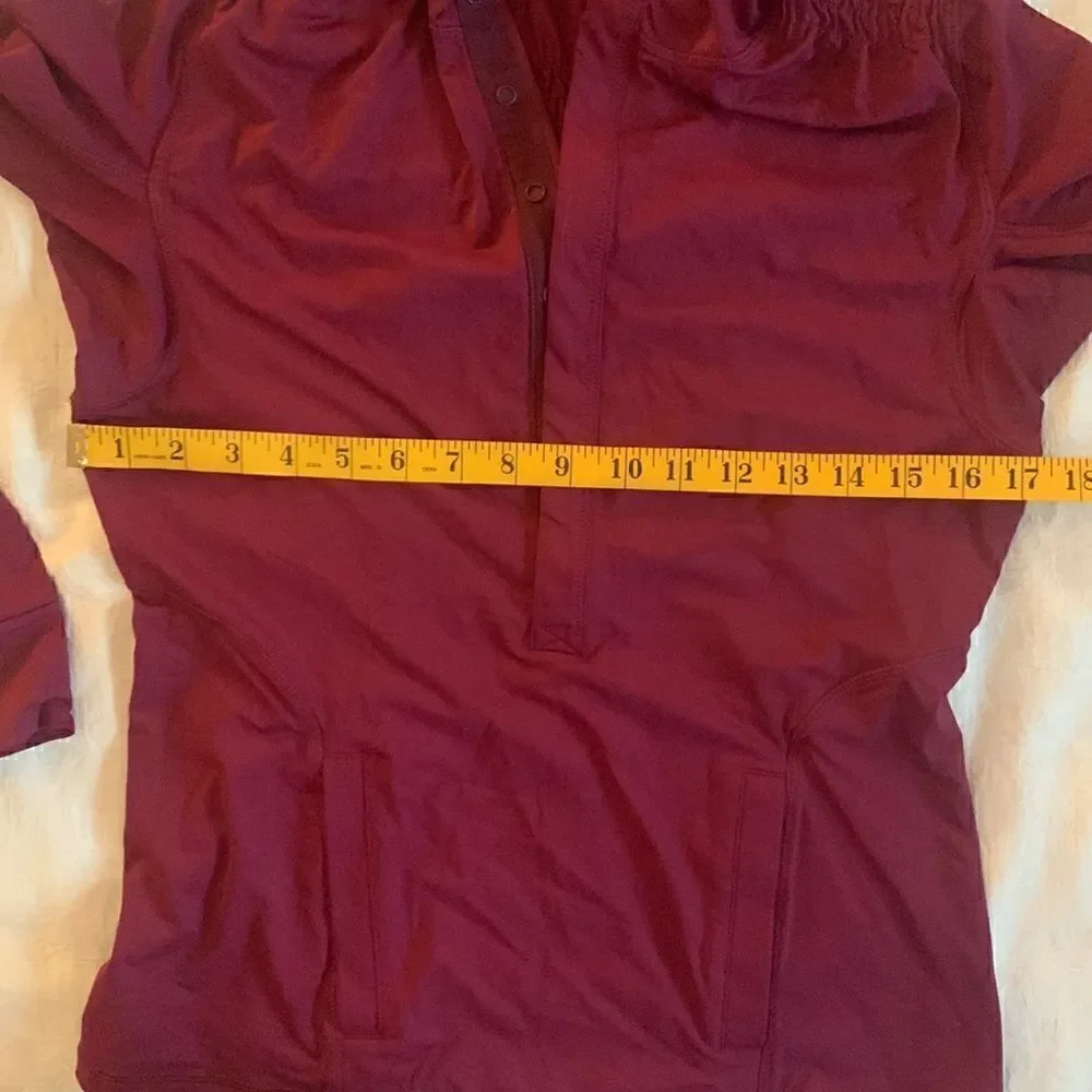 Athleta Raspberry Solana Hoodie Size S Women’s Workout Exercise Gym